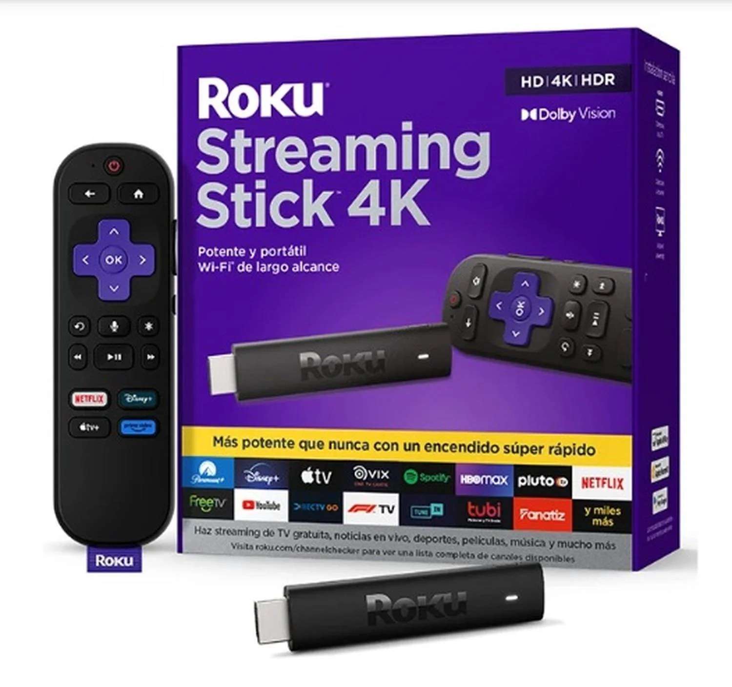 Roku Streaming Stick 4K reacondicionado